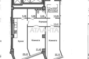 2-комнатная квартира по адресу Мореходный пер. (площадь 110 м²) - Atlanta.ua - фото 34