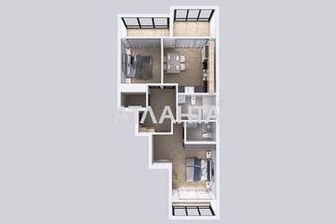 2-rooms apartment apartment by the address st. Chekhova (area 65,8 m²) - Atlanta.ua - photo 22