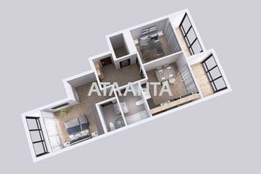 2-rooms apartment apartment by the address st. Chekhova (area 65,8 m²) - Atlanta.ua - photo 24