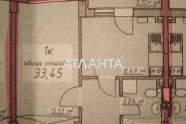 1-room apartment apartment by the address st. Massiv 10 (area 33,5 m²) - Atlanta.ua - photo 9