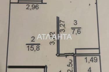 1-room apartment apartment by the address st. Nebesnoy Sotni pr Zhukova marsh pr Leninskoy iskry pr (area 35,2 m²) - Atlanta.ua - photo 14