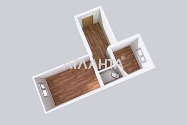 1-room apartment apartment by the address st. Kustanayskaya (area 26 m²) - Atlanta.ua - photo 21