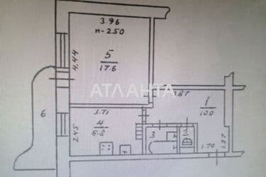 1-room apartment apartment by the address st. Dobrovolskogo pr (area 44,5 m²) - Atlanta.ua - photo 18