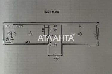 1-room apartment apartment by the address st. Varnenskaya (area 56,1 m²) - Atlanta.ua - photo 44