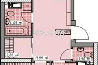2-rooms apartment apartment by the address st. Kurortnyy per (area 74,4 m²) - Atlanta.ua - photo 48