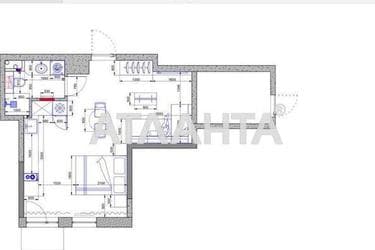 1-room apartment apartment by the address st. Dachnaya (area 31,5 m²) - Atlanta.ua - photo 16