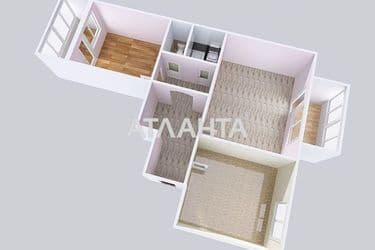 2-rooms apartment apartment by the address st. Topolevaya (area 72,9 m²) - Atlanta.ua - photo 36