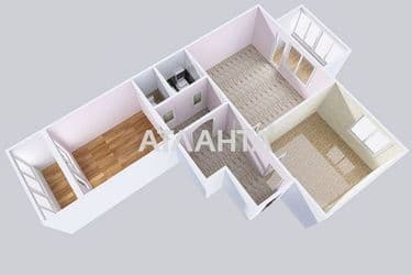 2-rooms apartment apartment by the address st. Topolevaya (area 72,9 m²) - Atlanta.ua - photo 37