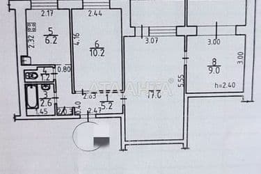 3-rooms apartment apartment by the address st. Glushko ak pr Dimitrova pr (area 55,7 m²) - Atlanta.ua - photo 36