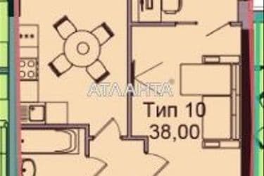 1-room apartment apartment by the address st. 7 km ovidiopolskoy dor (area 38 m²) - Atlanta.ua - photo 6