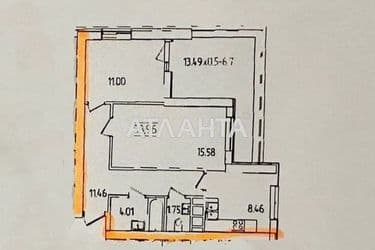 2-rooms apartment apartment by the address st. Krasnova (area 59,0 m²) - Atlanta.ua - photo 13
