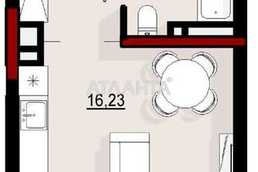 1-room apartment apartment by the address st. Dachnaya (area 37,3 m²) - Atlanta.ua - photo 22