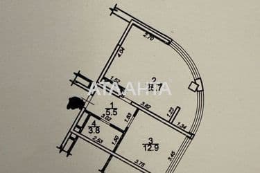 1-room apartment apartment by the address st. Kamanina (area 47,9 m²) - Atlanta.ua - photo 7