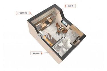 1-room apartment apartment by the address st. Spreysa (area 24 m²) - Atlanta.ua - photo 11