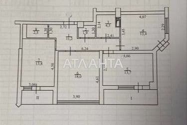 3-комнатная квартира по адресу Курортный пер. (площадь 83 м²) - Atlanta.ua - фото 23