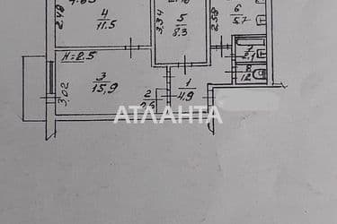 3-комнатная квартира по адресу ул. Заболотного ак. (площадь 51 м²) - Atlanta.ua - фото 26