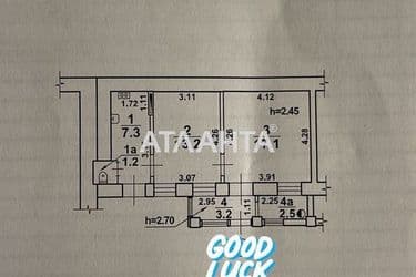 2-rooms apartment apartment by the address st. Kanatnaya Sverdlova (area 44,1 m²) - Atlanta.ua - photo 8