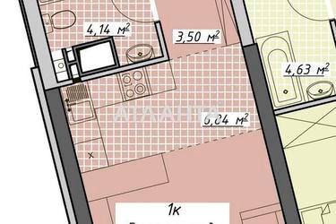 1-кімнатна квартира за адресою Курортний пров. (площа 29,9 м²) - Atlanta.ua - фото 23