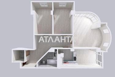 3-rooms apartment apartment by the address st. Frantsuzskiy bul Proletarskiy bul (area 116 m²) - Atlanta.ua - imageAlt 48