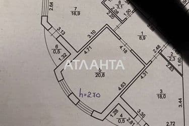 2-rooms apartment apartment by the address st. Tichini (area 71 m²) - Atlanta.ua - photo 12