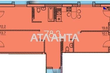 3-rooms apartment apartment by the address st. Lyustdorfskaya dor Chernomorskaya dor (area 78,3 m²) - Atlanta.ua - photo 10