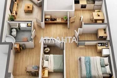Багатокімнатна квартира за адресою Овідіопольська дор. (площа 90 м²) - Atlanta.ua - фото 48