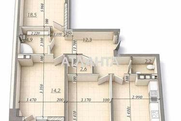 Многокомнатная квартира по адресу Овидиопольская дор. (площадь 90 м²) - Atlanta.ua - фото 48