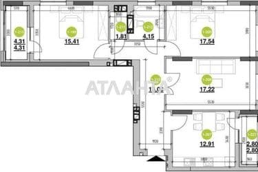 3-rooms apartment apartment by the address st. Rudnenska (area 95 m²) - Atlanta.ua - photo 11