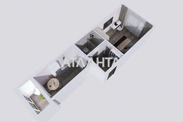 1-room apartment apartment by the address st. Optimisticheskaya (area 43,5 m²) - Atlanta.ua - photo 78