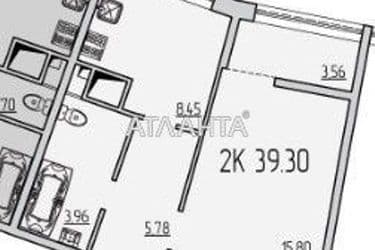 1-комнатная квартира по адресу ул. Каманина (площадь 39 м²) - Atlanta.ua - фото 27