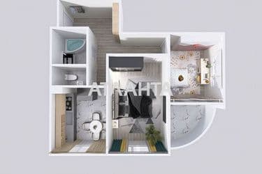 2-rooms apartment apartment by the address st. Krasnova (area 61,3 m²) - Atlanta.ua - photo 32
