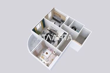 2-rooms apartment apartment by the address st. Krasnova (area 61,3 m²) - Atlanta.ua - photo 33