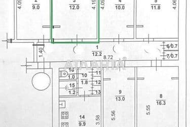Room in dormitory apartment by the address st. Kosmonavtov (area 12 m²) - Atlanta.ua - photo 22