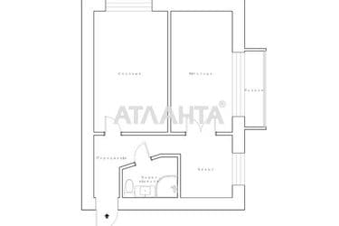 2-rooms apartment apartment by the address st. Sortirovochnaya 1 ya (area 41 m²) - Atlanta.ua - photo 58