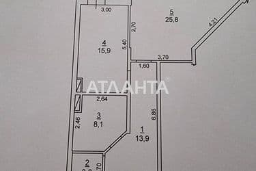 1-room apartment apartment by the address st. Gagarinskoe plato (area 67 m²) - Atlanta.ua - photo 31