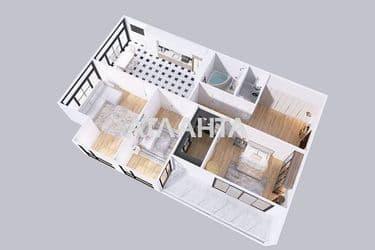 2-rooms apartment apartment by the address st. Repina (area 128,9 m²) - Atlanta.ua - photo 46