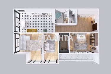 2-rooms apartment apartment by the address st. Repina (area 128,9 m²) - Atlanta.ua - photo 49