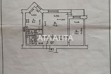 2-rooms apartment apartment by the address st. Yadova Sergeya Yubileynaya (area 51 m²) - Atlanta.ua - photo 36
