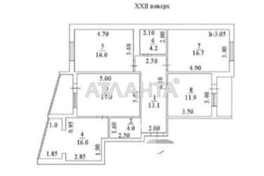 4+-rooms apartment apartment by the address st. Armeyskaya Leninskogo batalona (area 105 m²) - Atlanta.ua - photo 30