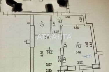 1-room apartment apartment by the address st. Lennona Dzh ul (area 44 m²) - Atlanta.ua - photo 20