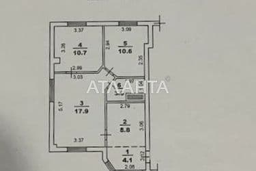 3-rooms apartment apartment by the address st. Dyukovskaya Nagornaya (area 55,6 m²) - Atlanta.ua - photo 44