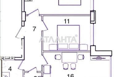 2-rooms apartment apartment by the address st. Marselskaya (area 55 m²) - Atlanta.ua - photo 24