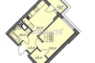 1-room apartment apartment by the address st. Vorobeva ak (area 37,8 m²) - Atlanta.ua - photo 34
