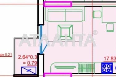 1-room apartment apartment by the address st. Primorskaya Suvorova (area 24,1 m²) - Atlanta.ua - photo 18