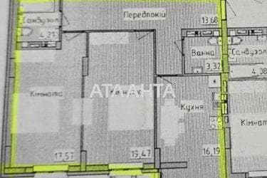 2-rooms apartment apartment by the address st. Roksolyani (area 74,4 m²) - Atlanta.ua - photo 22