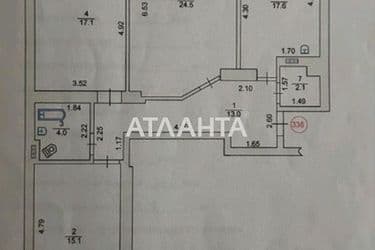 3-rooms apartment apartment by the address st. Parusnaya Geroev Stalingrada (area 97 m²) - Atlanta.ua - photo 17