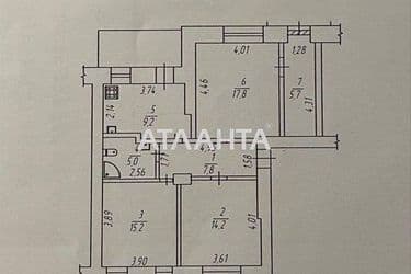 3-rooms apartment apartment by the address st. Gorodetskogo Vladislava (area 80 m²) - Atlanta.ua - photo 28