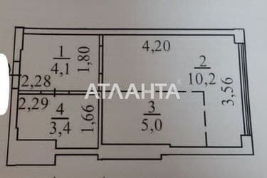 1-room apartment apartment by the address st. Vilyamsa ak (area 23 m²) - Atlanta.ua - photo 10
