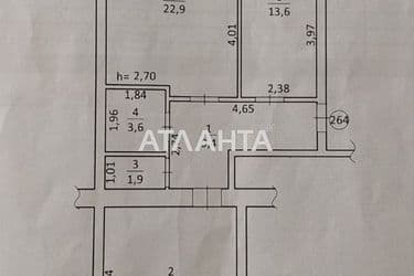 2-комнатная квартира по адресу ул. Сахарова (площадь 70 м²) - Atlanta.ua - фото 20