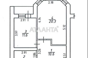 1-room apartment apartment by the address st. Zabolotnogo ak (area 50 m²) - Atlanta.ua - photo 12